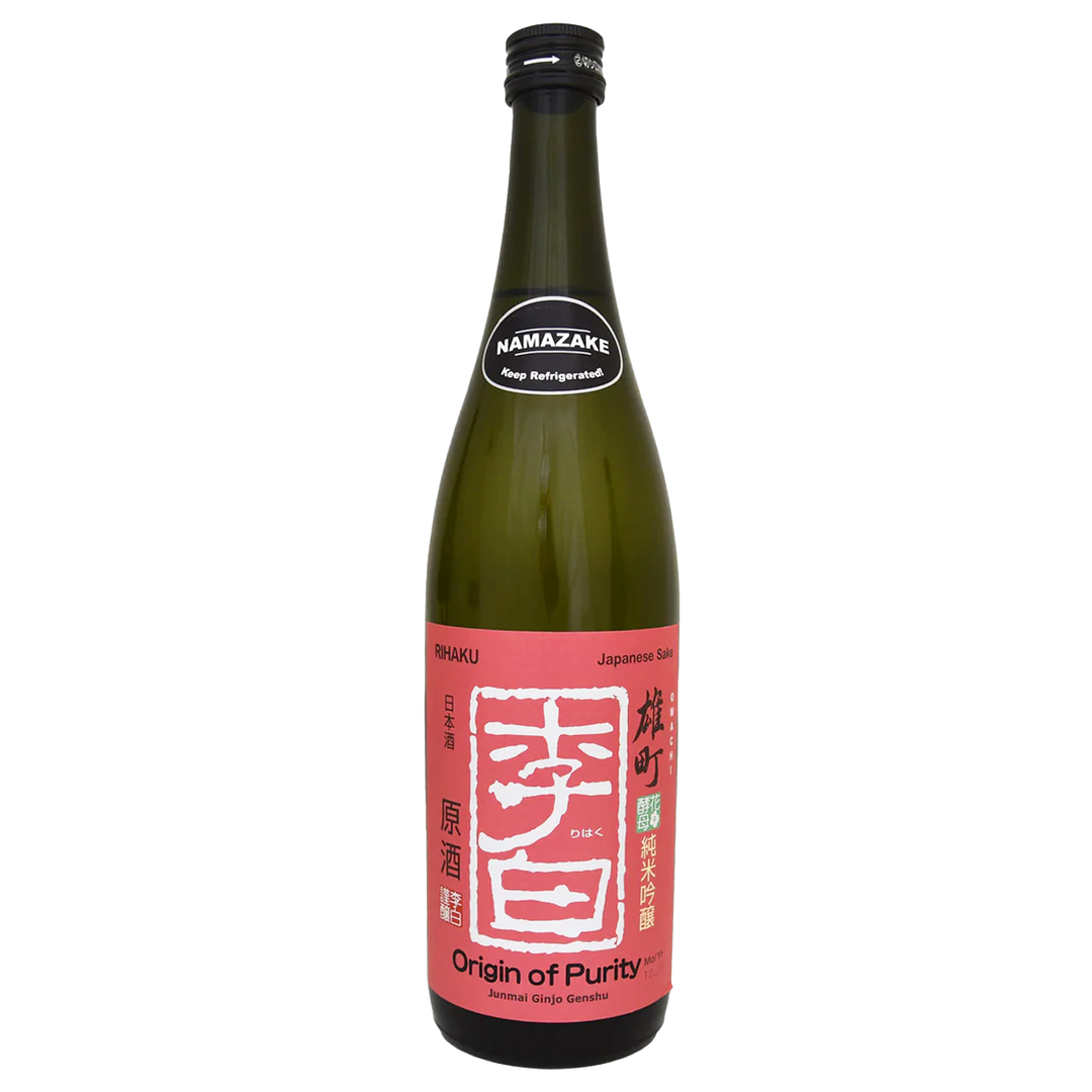 Rihaku Junmai Ginjo Nama Genshu "Origin of Purity"