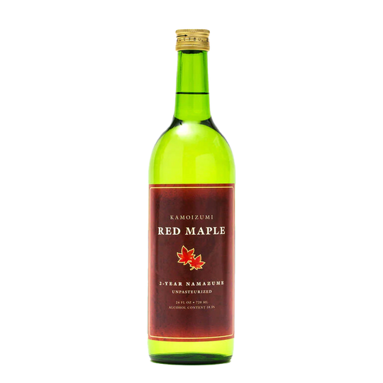 Kamoizumi "Red Maple" Junmai Ginjo Namazume Genshu 2Y Aged
