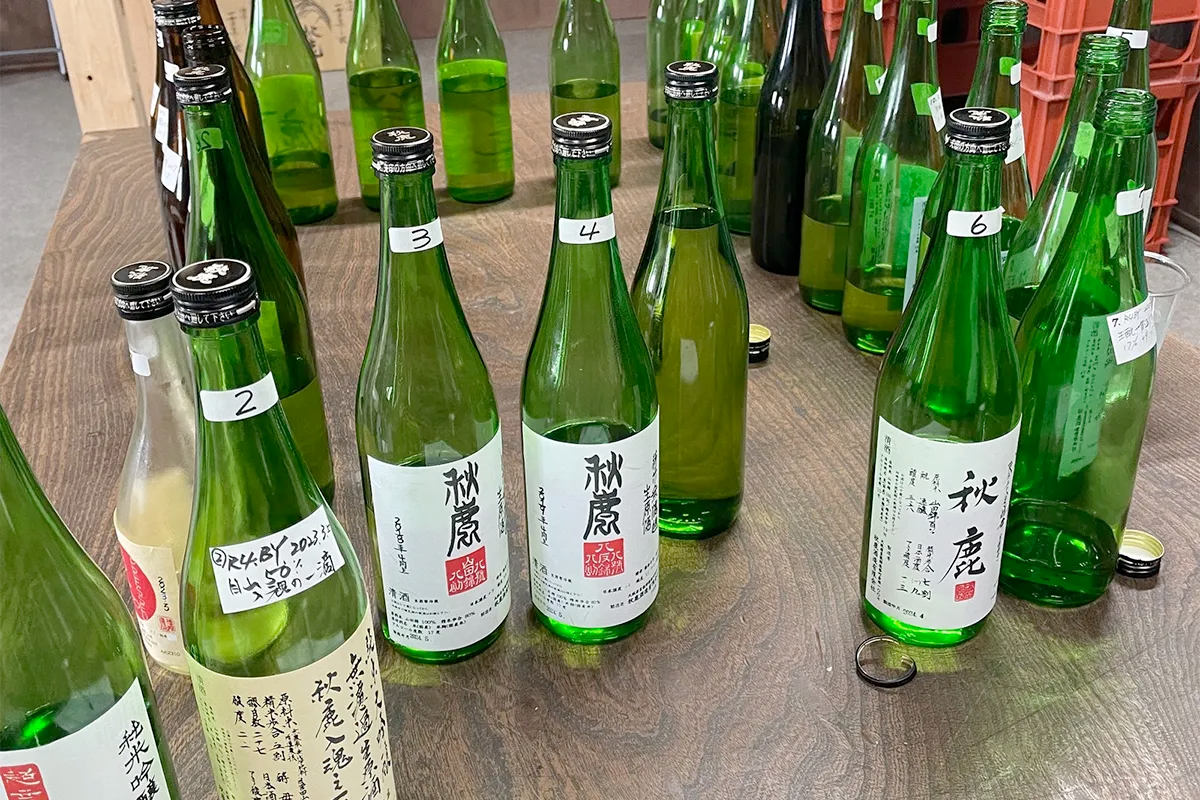 Akishika Shuzo Visit- Tasting notes on 28 different sake (5/24/24)