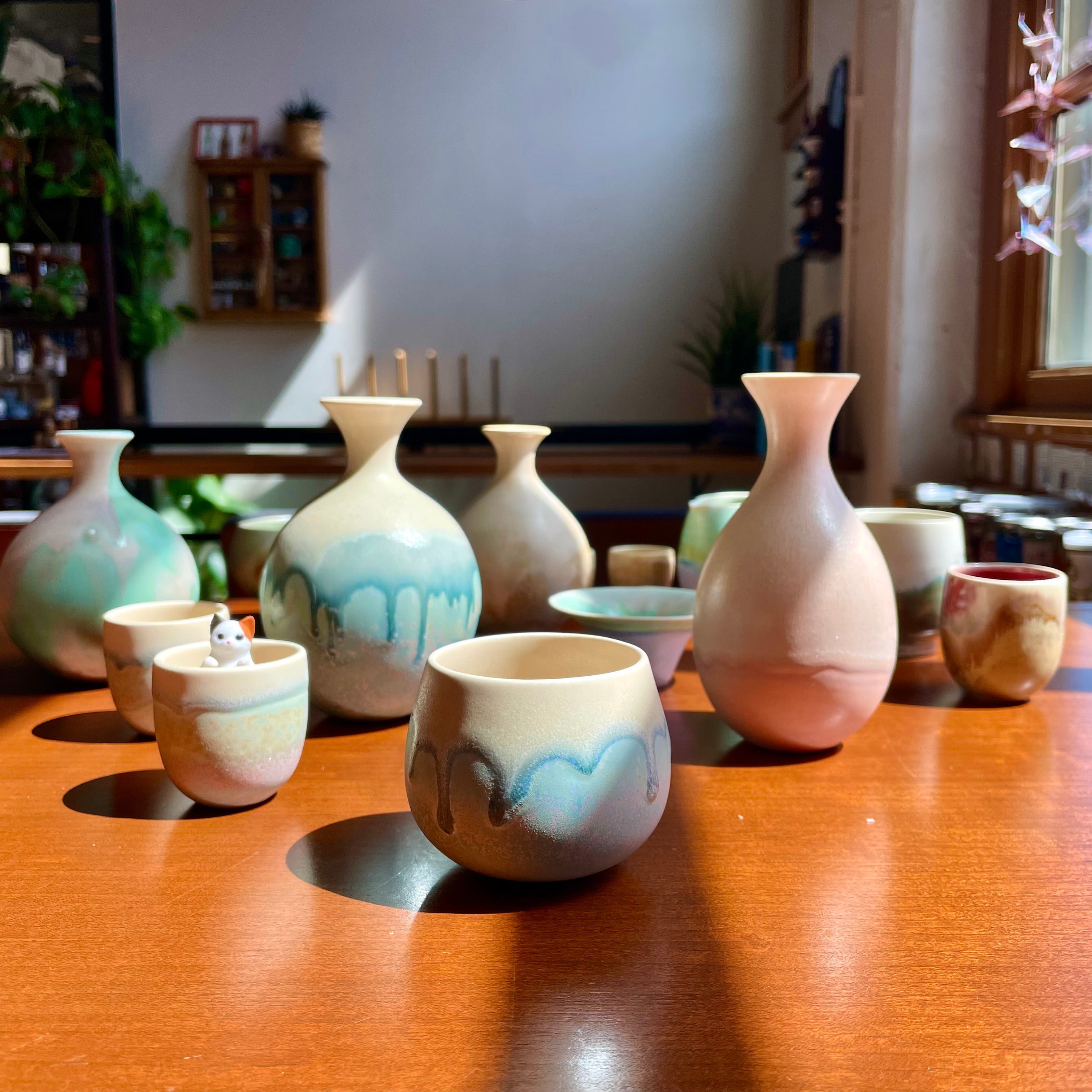 【ひまわり】E・B　ArtichokeBowl&ChristmasMug Serveware – Sunflower Sake