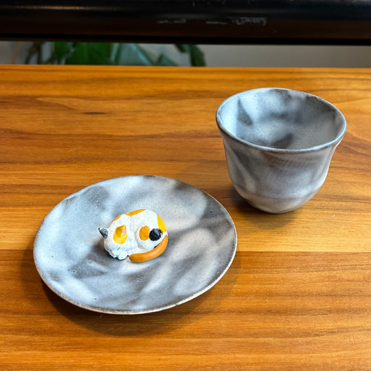 Ando Yukiko: Cup + Small Dish (set)