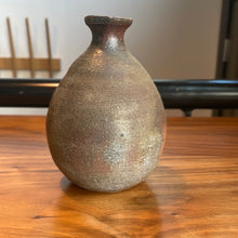 Load image into Gallery viewer, Vintage Shiga-yaki, rich earthen-toned tokkuri
