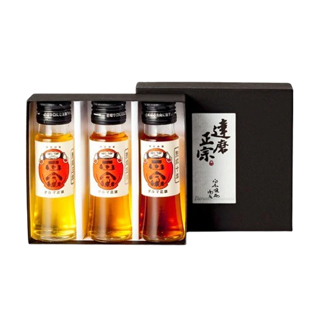 Daruma Masamune Koshu Set (3-5-10 year) – Sunflower Sake