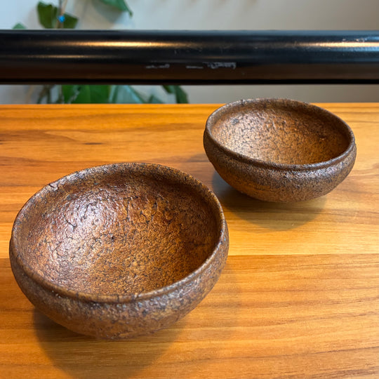 Fumito Abe: Urushi Ceramic Cups (set of 2)