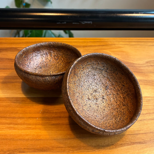 Fumito Abe: Urushi Ceramic Cups (set of 2)