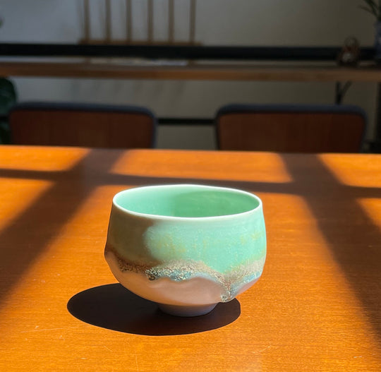 Benio Tomishima: Seafoam cup 1 (Smaller)