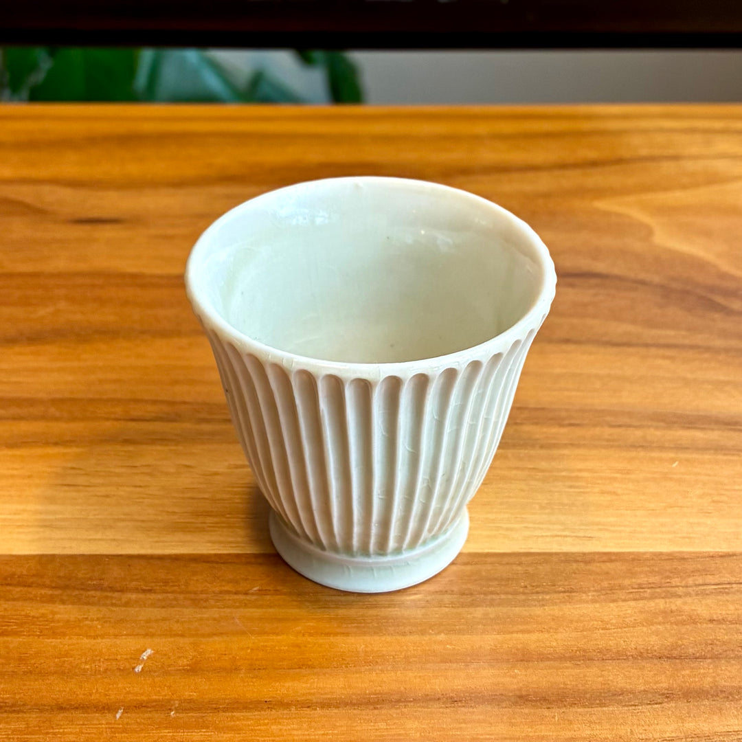 Natsuki Ogura: White Ceramic Cups (set of 2)