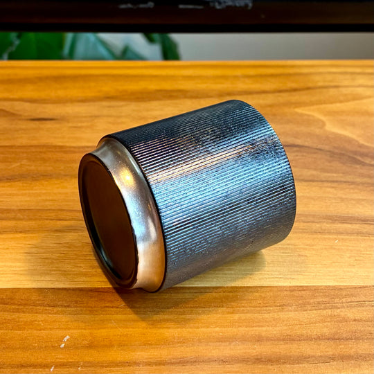 Tomohito Woodworks: Black Lacquer with Silver Trim