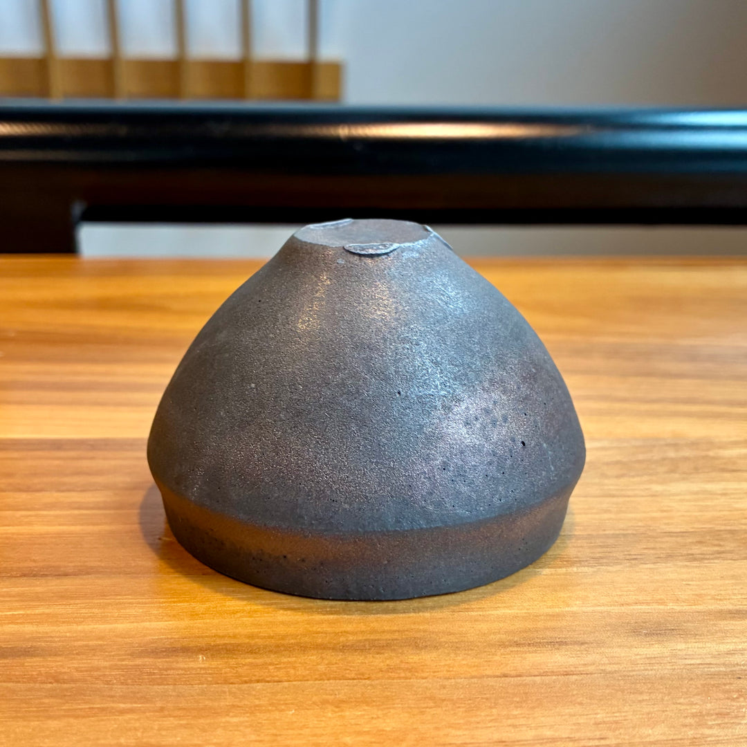 Yuta Tsukamoto- Beveled Black Cups + Katakuchi Set (3 pcs)