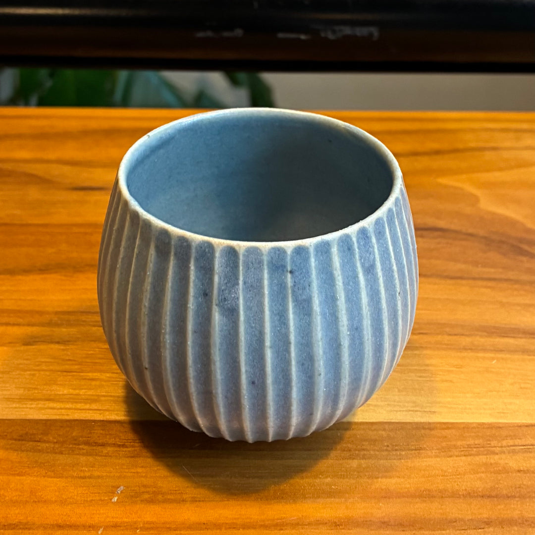 Natsuki Ogura: Blue Ceramic Cup