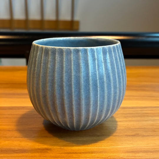 Natsuki Ogura: Blue Ceramic Cup