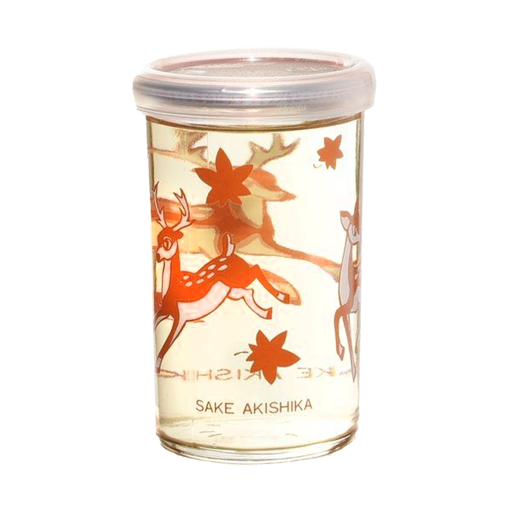 Akishika Junmai Bambi Cup – Sunflower Sake