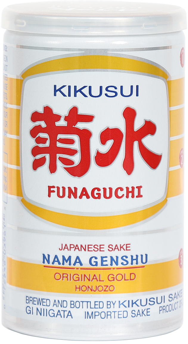 Kikusui Funaguchi Junmai Ginjo Nama Genshu "Gold"