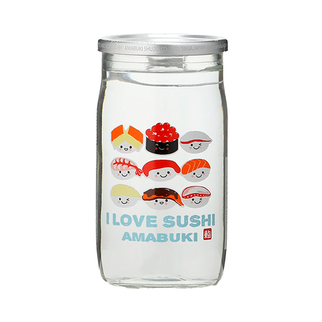 Amabuki Junmai Ginjo "I Love Sushi" Cup