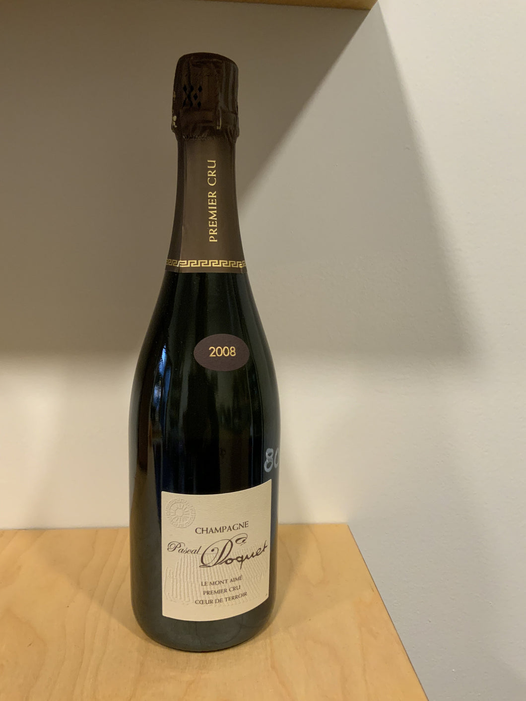 Pascal Doquet Le Mont Aime Premier Cru Coeur de Terroir 2008 Champagne