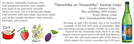 Harushika no Natsushika Junmai Ginjo